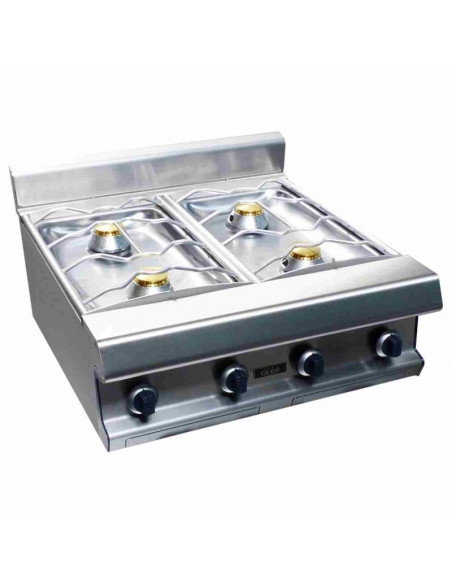 Fourneau 4 feux gaz Capic dessus seul