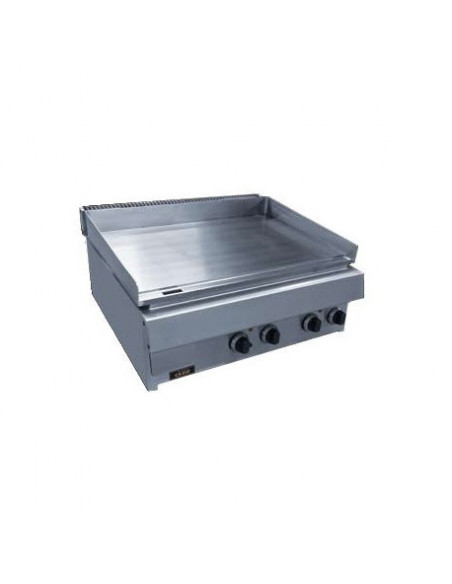 Plancha inox gaz double Capic dessus seul gamme CELTIC