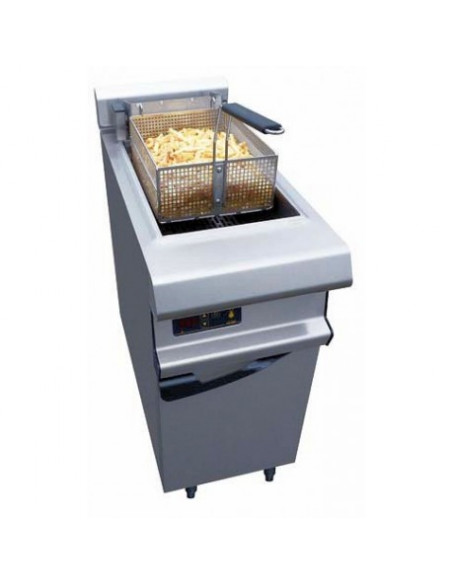 Friteuse Capic gaz 18 litres sur placard
