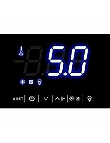 Desserte réfrigérée négative 2 portes...