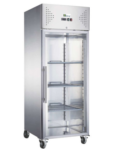 armoire négative 1 porte vitrée GN 2/1
