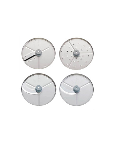 Pack 4 disques pour coupe légumes ROBOT COUPE