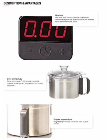 ROBOT COUPE Cutter de table R5-2V