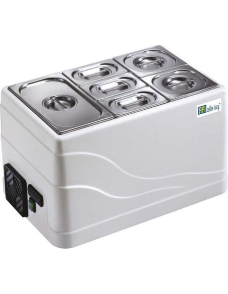 Saladette réfrigérée à poser pour bacs gastros