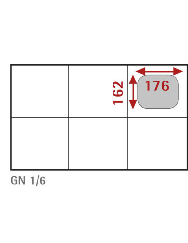 Saladette réfrigérée à poser pour...