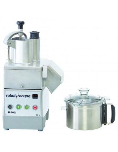 Combiné cutter et coupe légumes robot coupe R502
