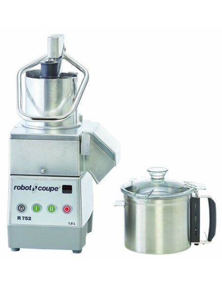 Combiné cutter et coupe légumes robot coupe R752