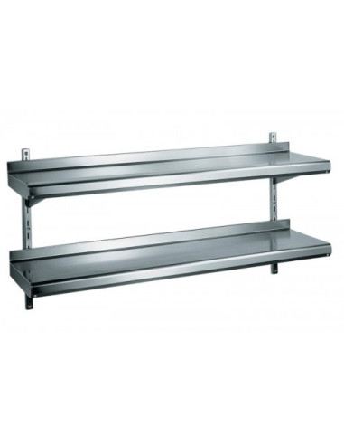 étagère inox 2 niveaux TOURNUS EQUIPEMENT