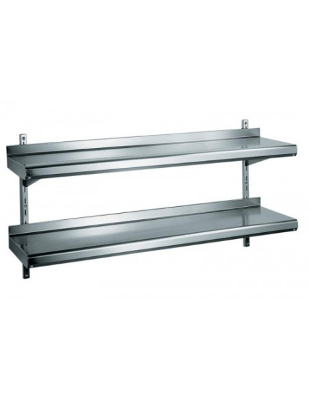 étagère inox 2 niveaux TOURNUS EQUIPEMENT