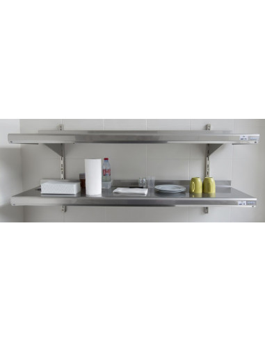 Etagère inox murale TOURNUS...