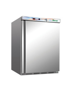 Armoire négative 1 porte pleine inox