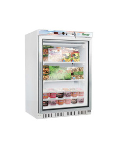 Armoire négative 1 porte vitrée