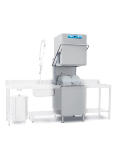 Lave-vaisselle à capot panier 50x50 ELETTROBAR NIAG282V1