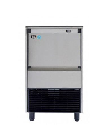 Machine à glaçons pleins 62Kg/24h réserve de 25Kg ITV