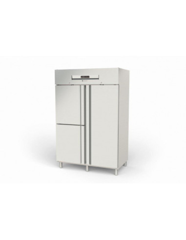 Armoire-négative-2 portillons-et-une-porte-pleine-GN 2/1-coreco