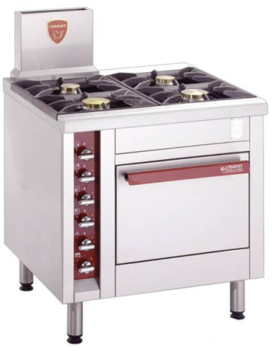charvet 4 feux sur four gaz