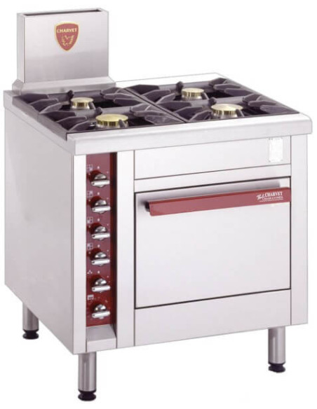 charvet 4 feux sur four gaz
