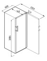 Cave a vin liebherr WFBLI 5241 Perfection dimensions