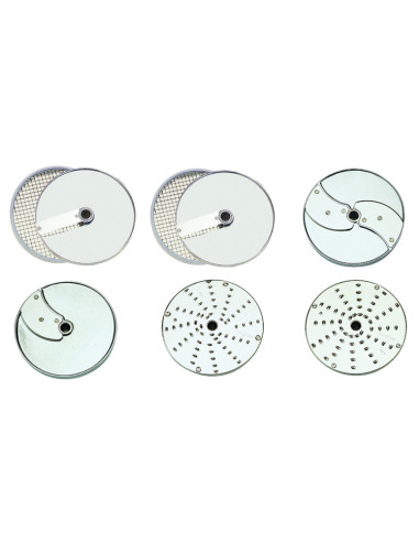 Pack 8 disques collectivités pour coupe légumes ROBOT COUPE