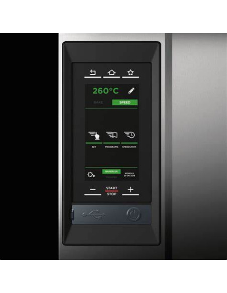 Four à Unox Speed.Pro tableau de commande