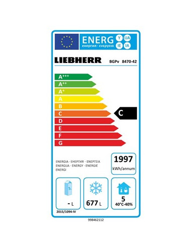 Armoire positive 1 porte 800x600 LIEBHERR