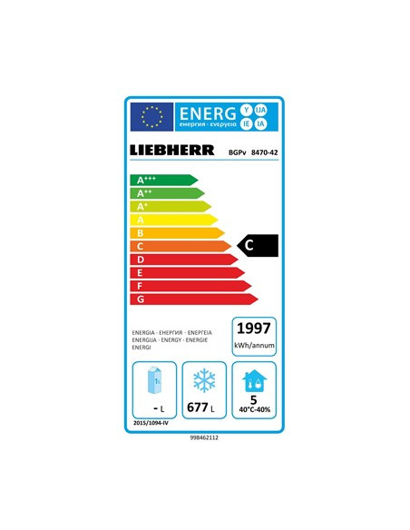 Armoire positive 1 porte 800x600 LIEBHERR