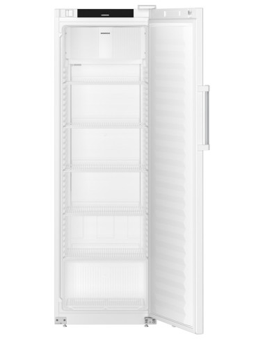 Armoire réfrigérée liebherr porte pleine 420 litres blanche