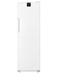 Armoire réfrigérée liebherr porte pleine inox blanche