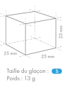 Modèle de glaçons taille S