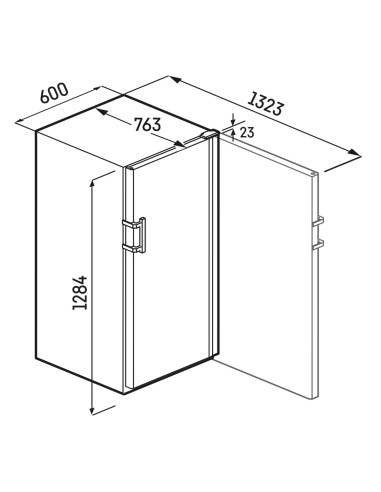 Cave à vin liebherr 1 porte pleine dimensions