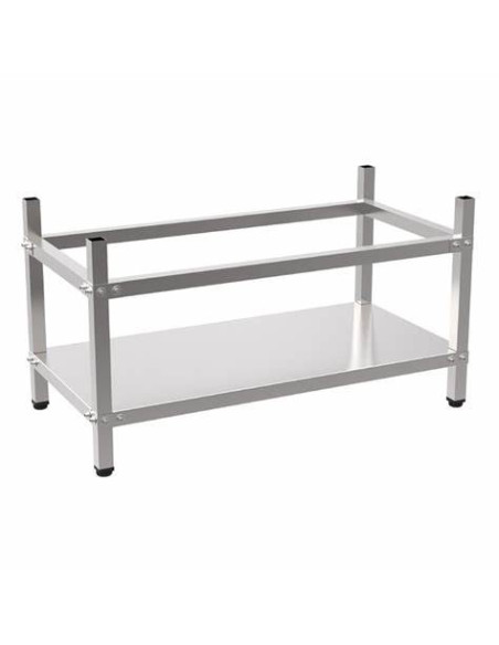 Support inox pour plancha Mirror