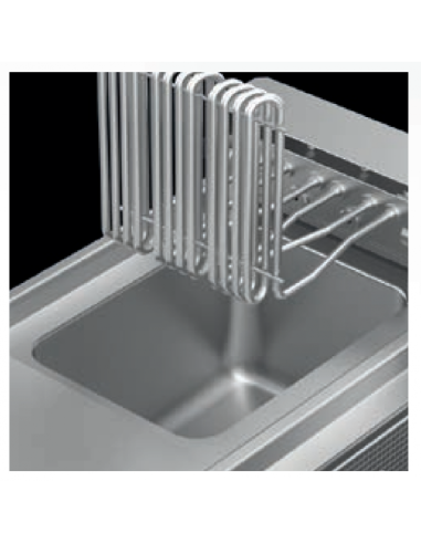 Friteuse électrique MBM 12 Litres sur placard résistances