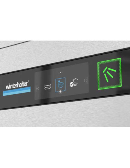 lave-vaisselle à capot WINTERHALTER tableau de commande