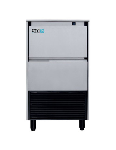 Machine à glaçons 30kg/24h réserve de 15kg avec pompe de vidange