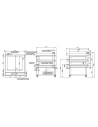 Dimensions AMALFI 2D/P