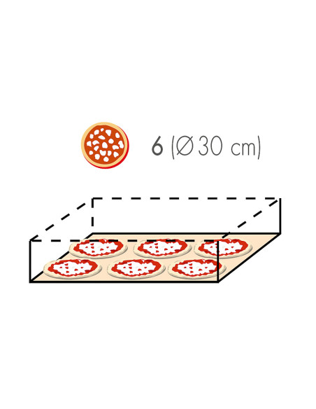 Four à pizzas MORETTI FORNI 6 pizzas