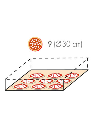 Four à pizzas MORETTI FORNI 9 pizzas