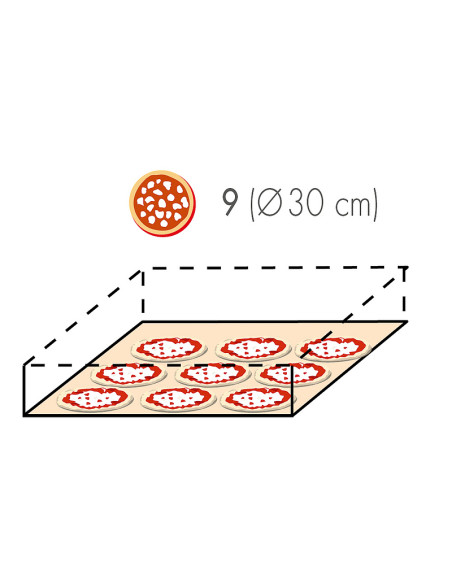 Four à pizzas MORETTI FORNI 9 pizzas