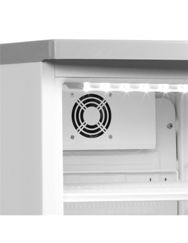 Armoire à boisson 1 porte vitrée éclairage LED