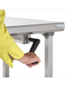 Table inox central Ergonomix  ournus Equipement