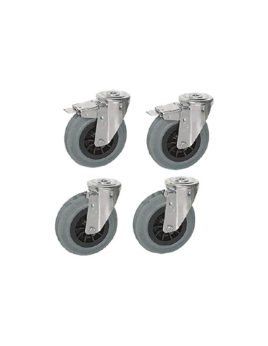 Kit 4 roues pour friteuse VALENTINE